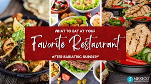 restaurant after bariatric surgery