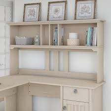 4.5 out of 5 stars 242. The Gray Barn Ermine 60 Inch Hutch For L Shaped Desk In Antique White On Sale Overstock 26263310