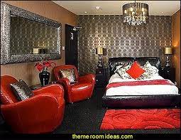 red black and silver bedroom ideas
