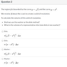 solved question 1 1 the region r is