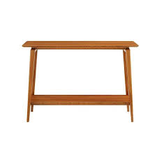 Amber Rectangle Wood Console Table