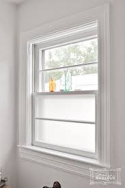 It's easy to install, just be sure you have a couple fresh. Frosting Some Windows Bathroom Window Privacy Window Privacy Bathroom Window Treatments