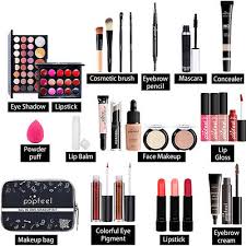27pcs professional makeup set portable