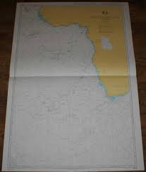 Details About Nautical Chart No 4021 South Atlantic Ocean Eastern Part Africa St Helena