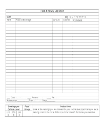 Day Book Template Exercise Log Temperature Daily Sheets