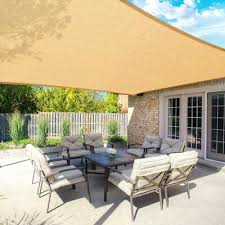 Patio Sun Shade Canopy Uv Block Outdoor
