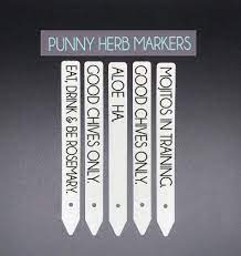 Herb Labels Plant Markers