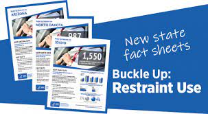 Buckle Up Restraint Use State Fact