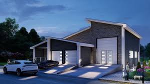 2 Bedroom House Plan With Twin Car And