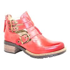 Womens Dromedaris Kelsy Boot Size 41 M Coral Soft Waxy Leather