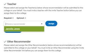 Break up line paragraphs into smaller groupings of sentences. How Do I Assign My Recommenders