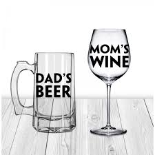 beer and mom s wine pint wine glasses