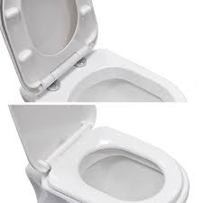 Luxury D Shape Soft Close Toilet Seat