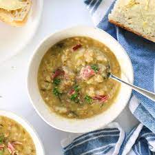bacon hock and vegetable soup slow