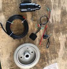 Connecting a yamaha engine to the nmea 2000 network. Electric Start Kit For Yamaha E85 Parsun Hidea Powertec Pioneer Jianhang T85 More 2 Stroke 85hp 1140cc Outboard Starter Motor Tool Parts Aliexpress