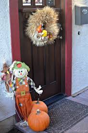 easy diy thanksgiving door decorations