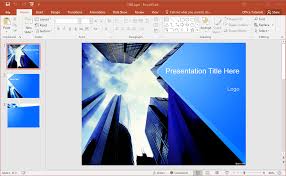 0052 Free Corporate Powerpoint Template Fppt