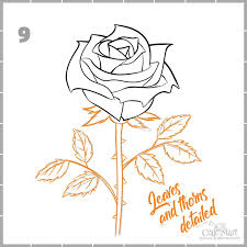 The layered shapes are much easier to see and draw, and. How To Draw A Rose Step By Step Guide For Beginners Craft Mart