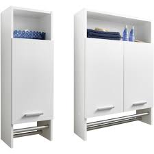 Delivering products from abroad is always free, however, your parcel may be. Motril Bathroom Cabinet Cupboard With Shelf Towel Rail White Freedom Homestore