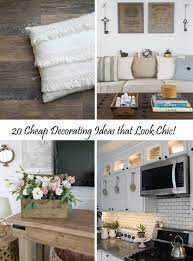 decorating ideas that look chic