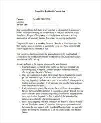 10 Work Proposals Free Sample Example Format Download
