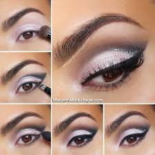 sweet and edgy makeup eye look pictures