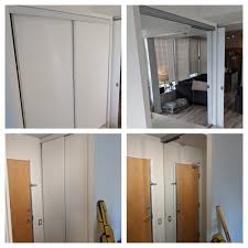 The hardware and doors can be installed easily and with a moderate skill level. Sliding Closet Doors Installation And Repair Fix It Friend Handyman Services In Downtown Toronto