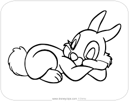 Click the flower and thumper coloring pages to view printable version or color it online (compatible with ipad and android tablets). Bambi Coloring Pages 2 Disneyclips Com
