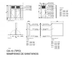 Sanitary Screens Constructive Structure