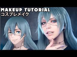 mahito cosplay makeup tutorial jujutsu