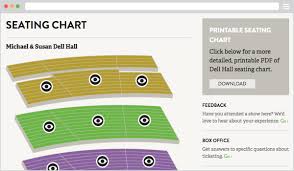 The Long Center For The Performing Arts Calendar Plugin