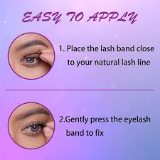 self adhesive eyelashes without glue