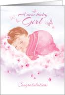 Congratulations On New Baby Girl Cards From Greeting Card Universe