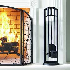 Pleasant Hearth Arched 4 Pc Fireplace