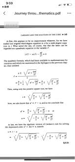 8 Cardano S Formula Is A Standard Way