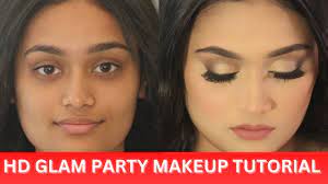 detailed hd party makeup tutorial