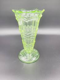 Vintage Green Depression Uranium Glass