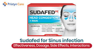 sudafed for sinus infection