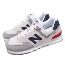 Details About New Balance Ml574ujd D Grey Blue Red White Men Running Shoes Sneakers Ml574ujdd