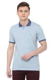 Allen Solly T Shirts Allen Solly Blue T Shirt For Men At Allensolly Com