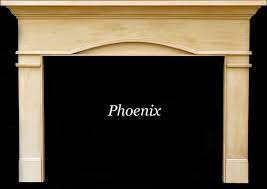 The Phoenix Arched Fireplace Mantel