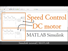 sd control of dc motor using matlab