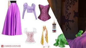 rapunzel from tangled costume carbon