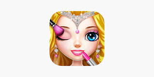 princess fashion makeup on the app