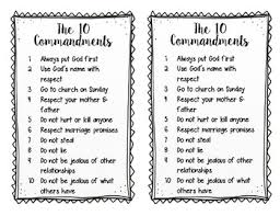 Each session includes a complete lesson plan, games, and 10 commandments coloring book. Ten Commandments Worksheets Teaching Resources Tpt
