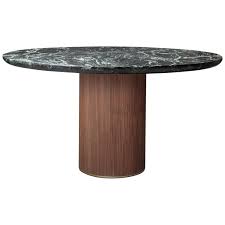 Qd05 Dining Table With Green Marble