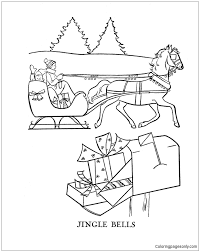 These free printable horse coloring pages online are an easy and convenient way to keep. Jingle Bells Coloring Pages Holidays Coloring Pages Coloring Pages For Kids And Adults