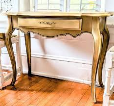 Brass Toned Console Table Lovely And