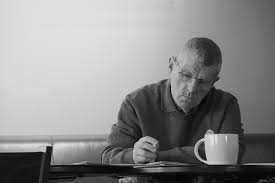 Image result for middle aged man drinking coffee