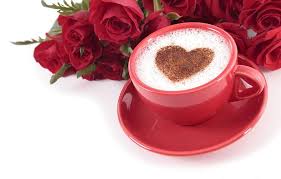 good morning red roses coffee